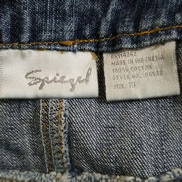 Spiegel, 100% cotton denim skirt. Size 10. - Picture 3 of 3